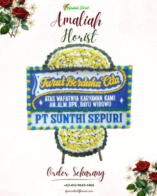 Papan Bunga Duka di Suranenggala